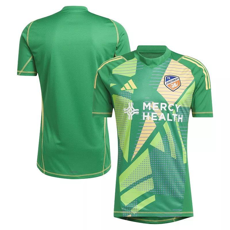 Mens adidas Green Fc Cincinnati 2024 Goalkeeper Jersey - Green Product Image