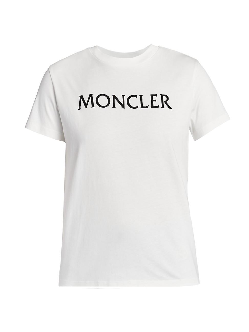 Moncler Logo Embroidered T-Shirt Product Image