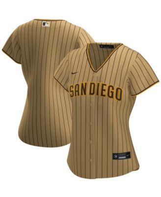 Women's Tan San Diego Padres Alternate Replica Team Jersey Product Image