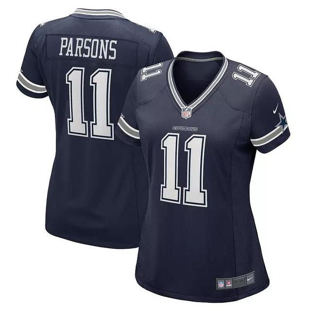 Womens Nike Micah Parsons Dallas Cowboys Game Jersey Blue Product Image