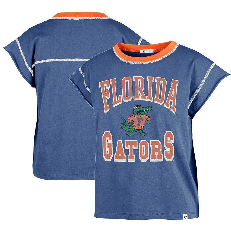 Womens 47 Royal Florida Gators Sound Up Maya Cutoff T-Shirt Product Image