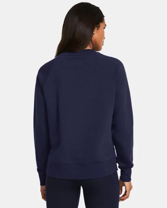 Womens UA Rival Fleece Collegiate Crew Product Image