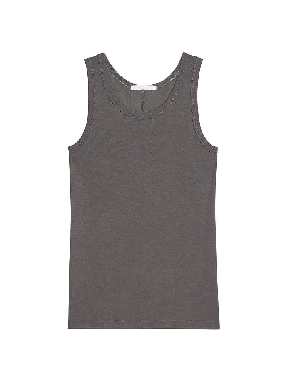 Womens Classic Fine Ribbed Tank Product Image