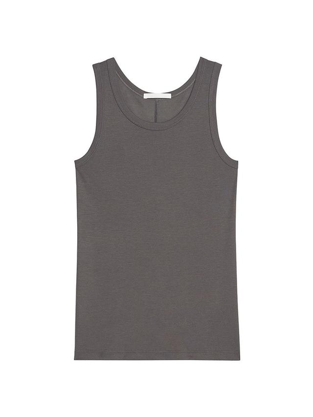 Womens Classic Fine Ribbed Tank Product Image