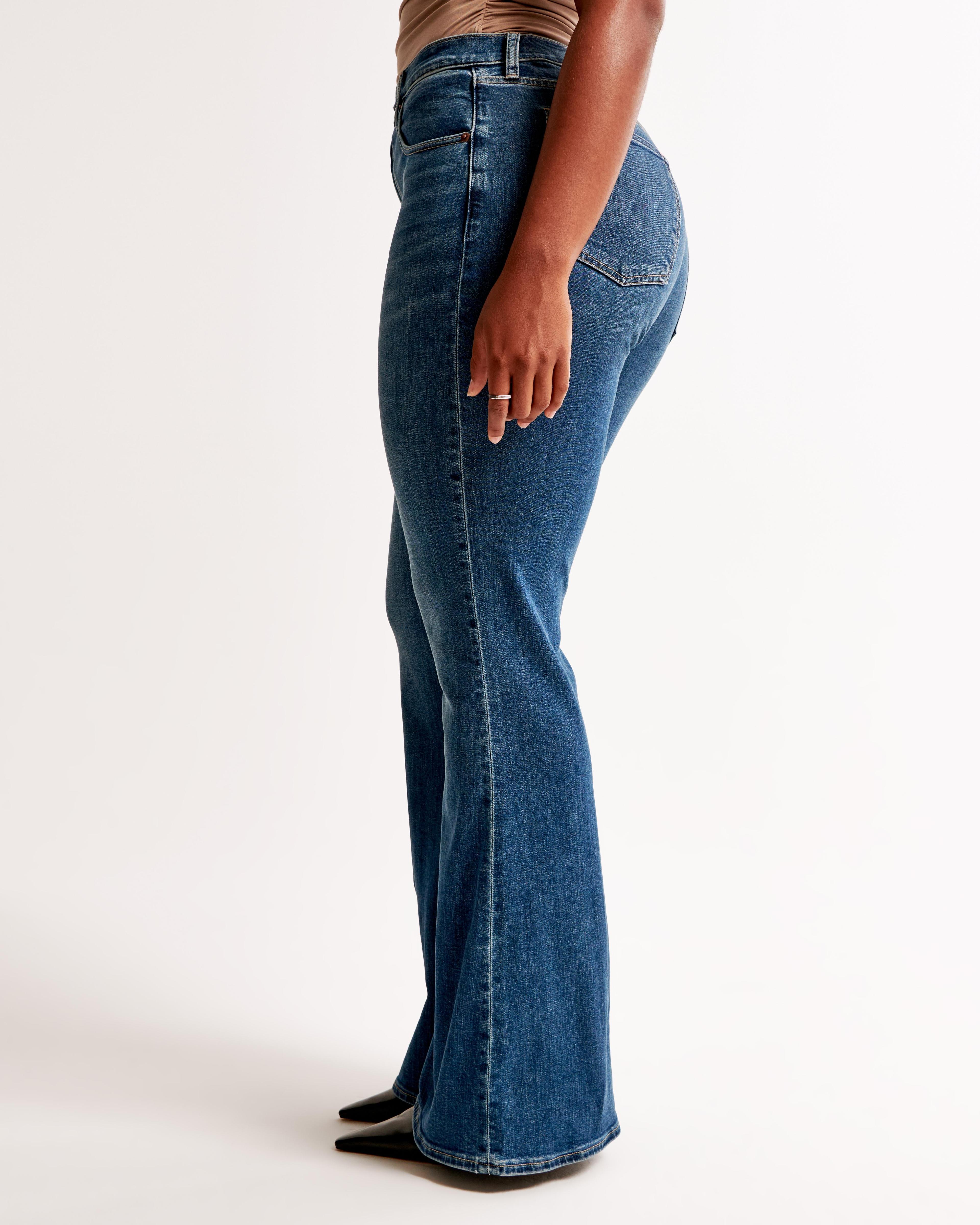 Curve Love Ultra High Rise Stretch Flare Jean Product Image