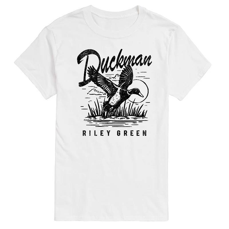 Mens Riley Green Duckman Graphic Tee Product Image