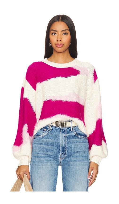 Enfold Jacquard Knit Sweater Product Image