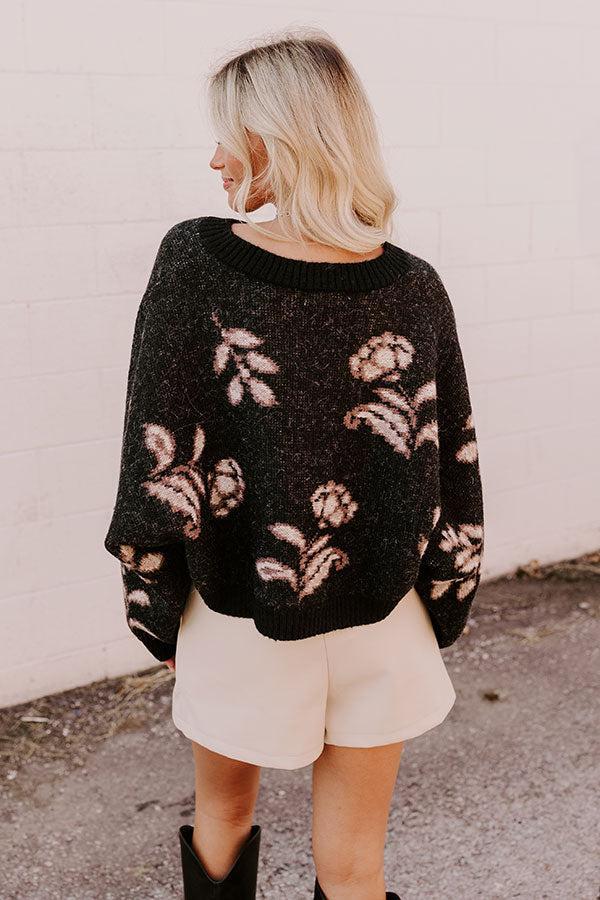 Cozier Than Ever Wool-Blend Sweater in Black Product Image