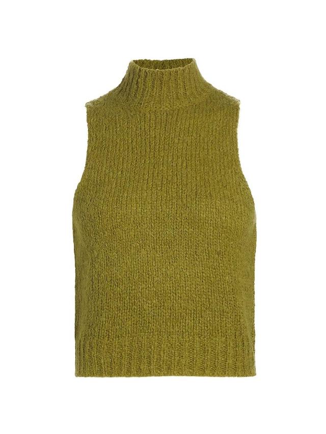 Womens Saga Sleeveless Turtleneck Sweater Product Image