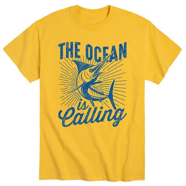 Mens The Ocean Is Calling Tee Product Image