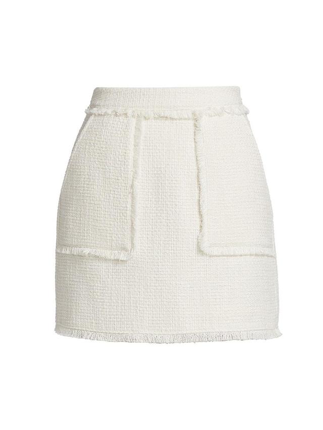 Cinq  Sept Jaycie Cotton Tweed Skirt Product Image