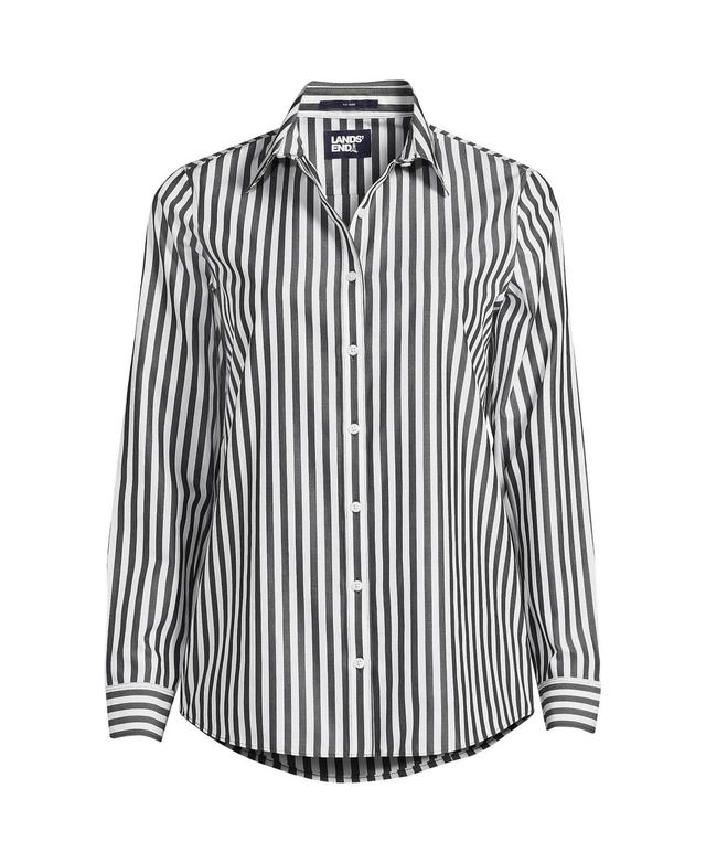 Womens Lands End No-Iron Supima Cotton Shirt Oxford Product Image