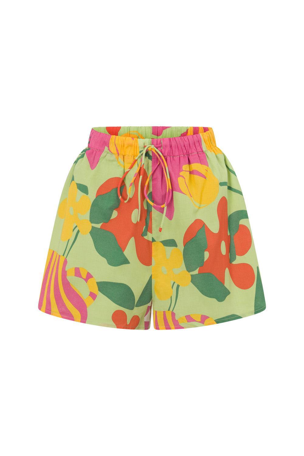 Jetta Shorts - Vaso Verde Product Image