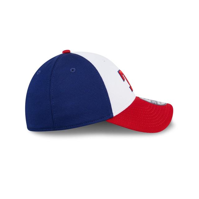 Texas Rangers 2024 Batting Practice 39THIRTY Stretch Fit Hat Male Product Image