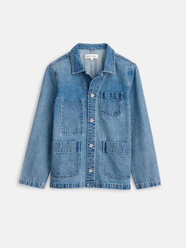 Britt Work Jacket in Denim Female Product Image