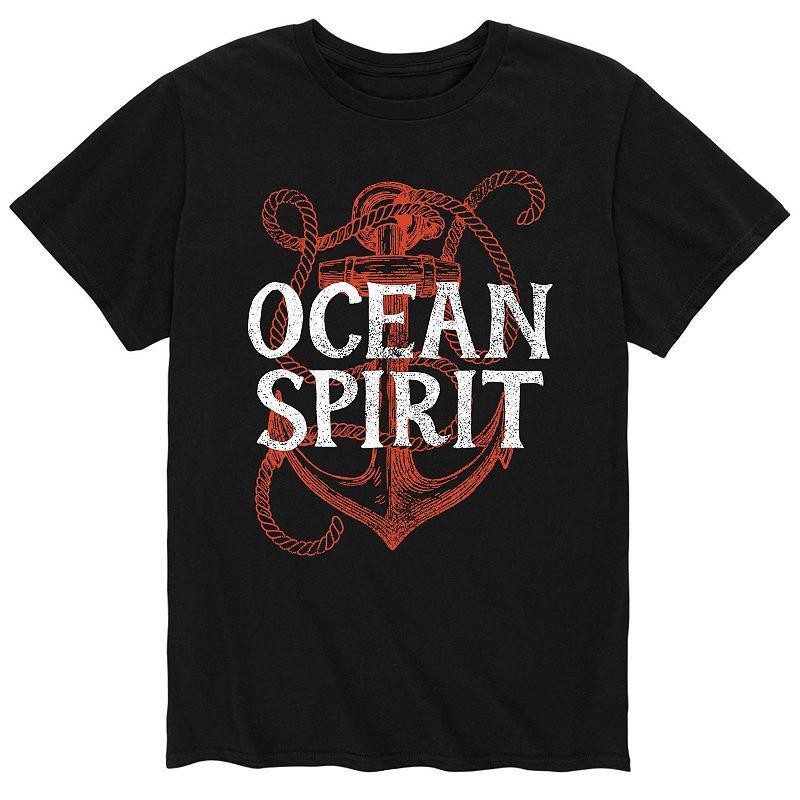 Mens Ocean Spirit Anchor Tee Product Image