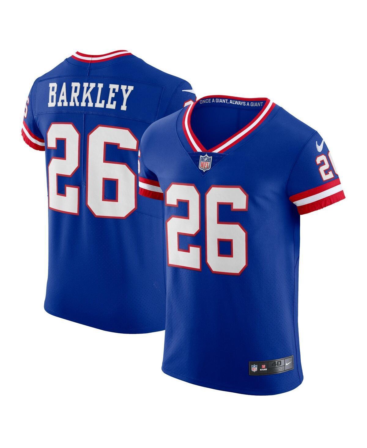 Mens Nike Saquon Barkley Royal New York Giants Classic Vapor Elite Player Jersey Product Image