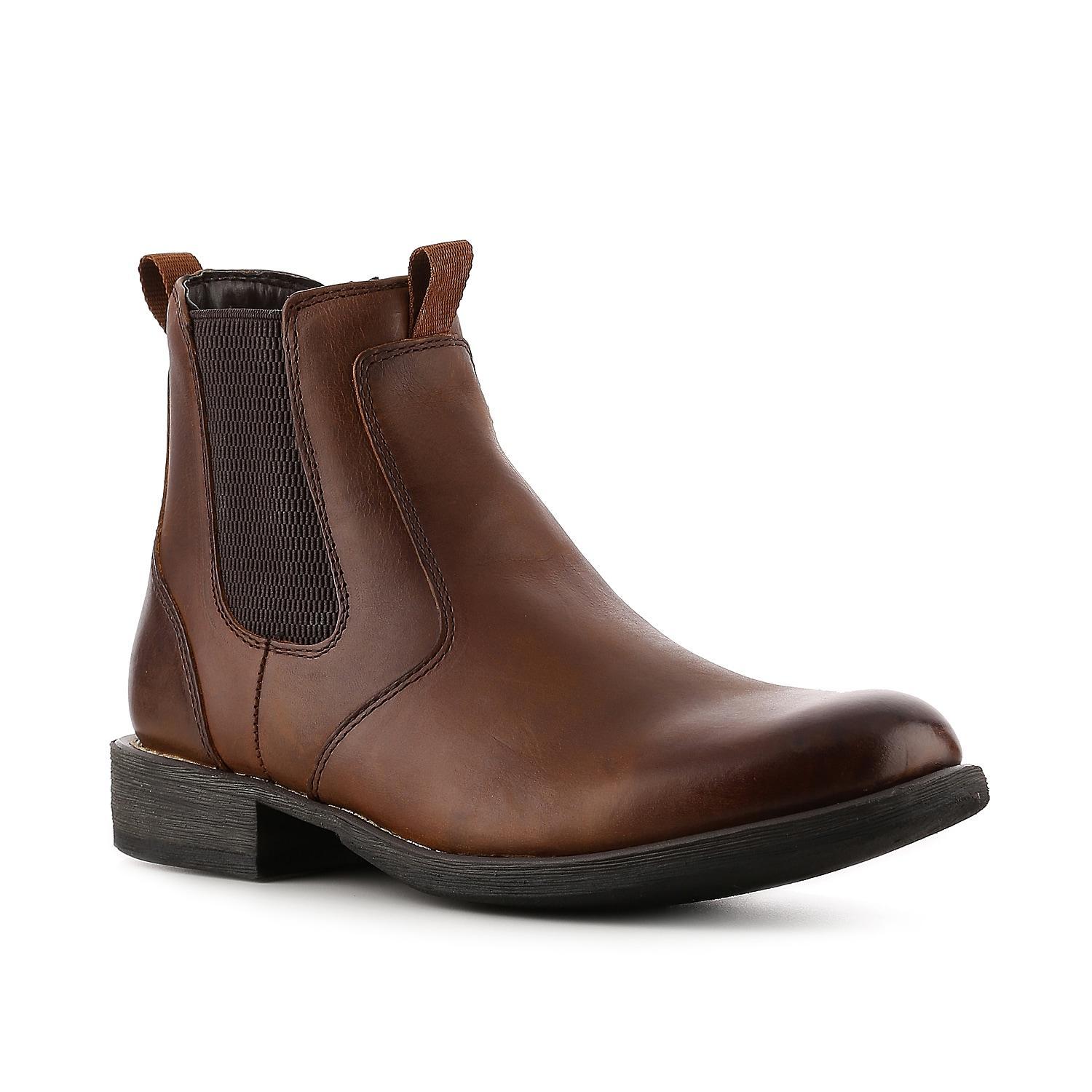 Eastland Mens Daily Double Leather Chelsea Boots Product Image