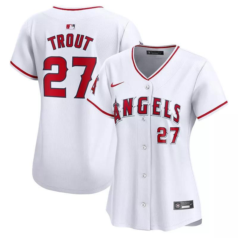 Womens Nike Mike Trout Los Angeles Angels Home Limited Player Jersey Product Image