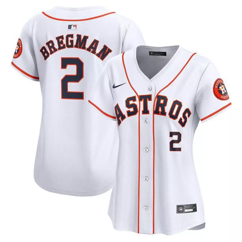 Womens Nike Alex Bregman Houston Astros Home Limited Player Jersey Product Image