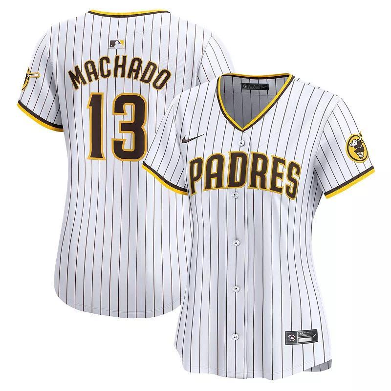 Womens Nike Manny Machado White San Diego Padres Home Limited Player Jersey - White Product Image