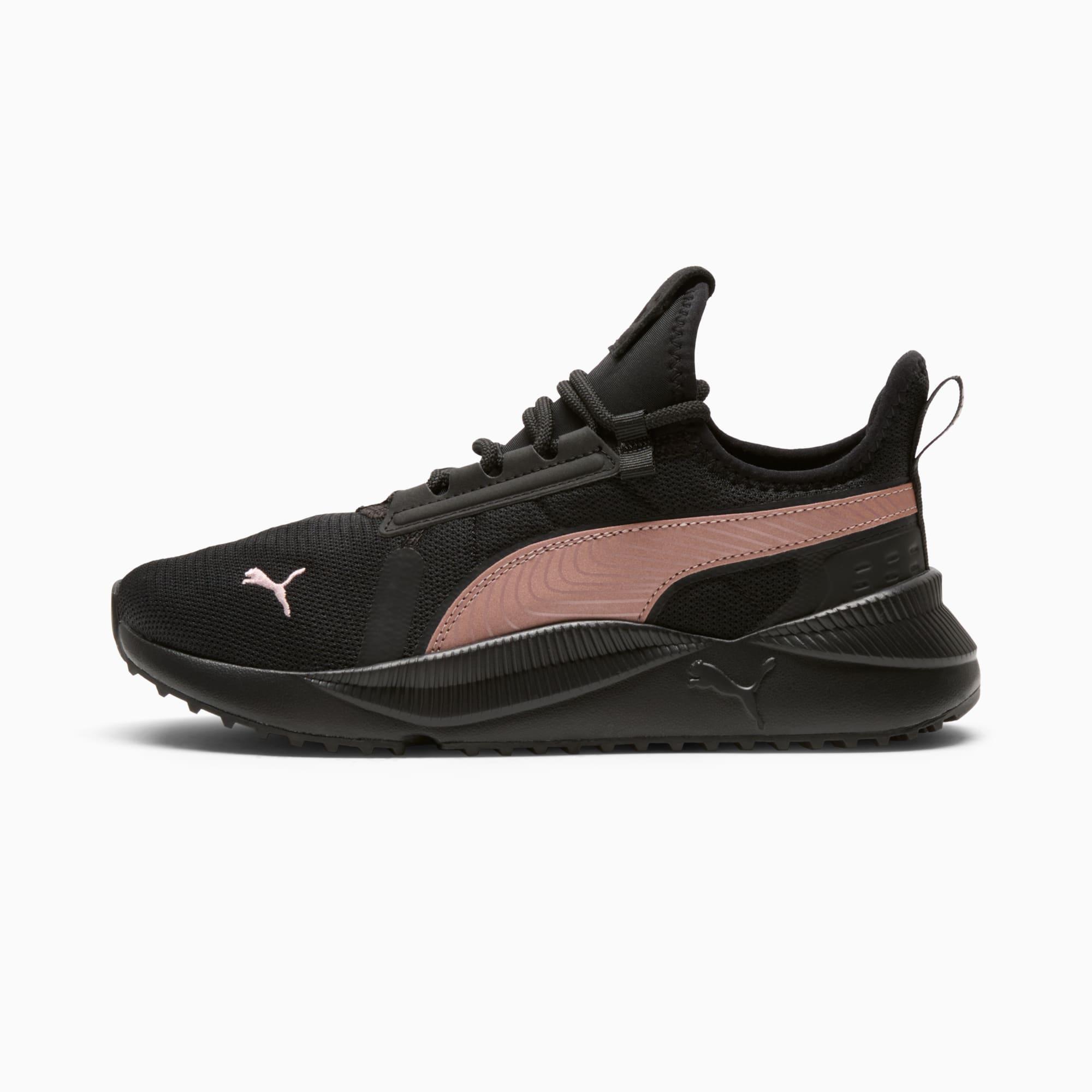 PUMA Pace Future Street Wide Women's Sneakers in Black/Rose Gold Product Image