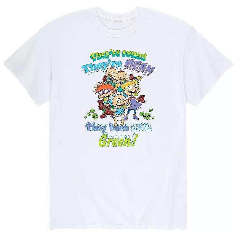 Mens Rugrats Round Green Tee Product Image