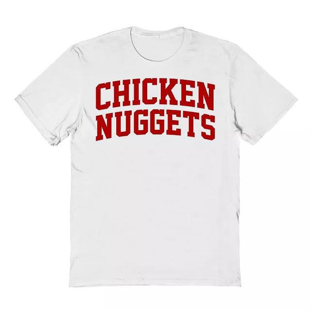 Mens Chicken Nuggets Graphic T-shirt Product Image