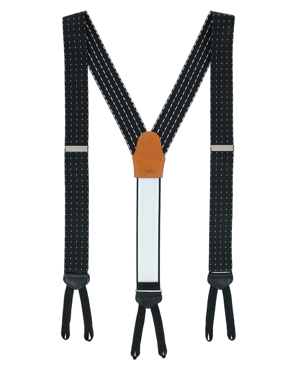 Trafalgar Pindot Silk Formal Suspenders Product Image