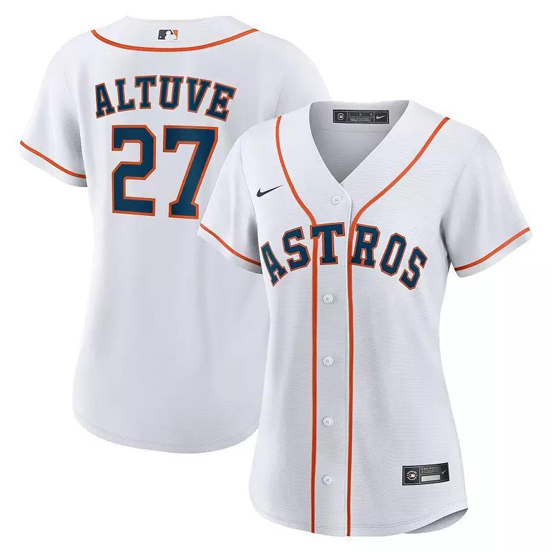 Womens Nike Jose Altuve Houston Astros Home Replica Player Jersey Product Image