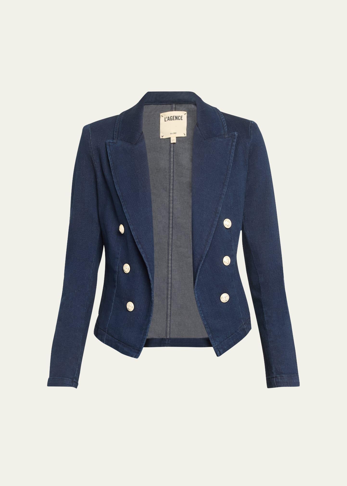 Womens Wayne Double-Breasted Jacket Product Image