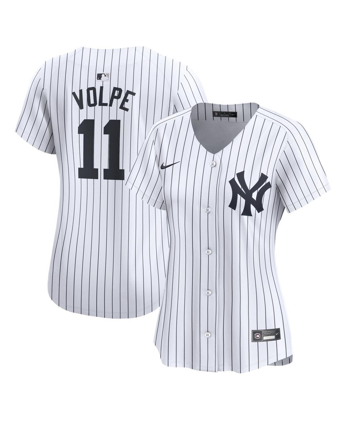 Womens Nike Anthony Volpe White New York Yankees Home Limited Player Jersey - White Product Image