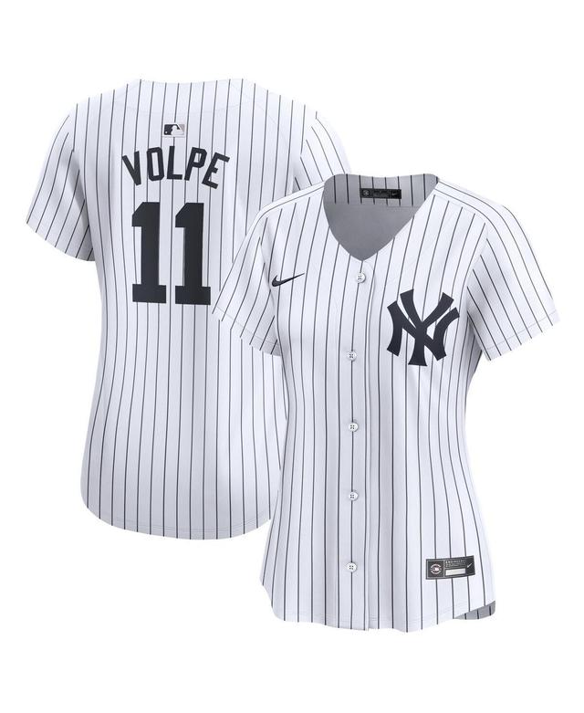 Womens Nike Anthony Volpe White New York Yankees Home Limited Player Jersey - White Product Image