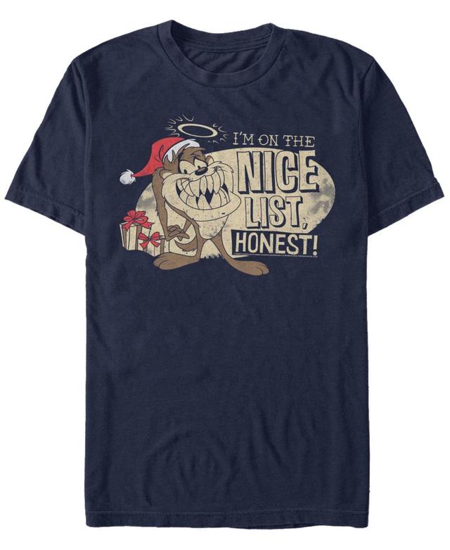 Mens Looney Tunes on The Nice List Short Sleeve T-shirt Product Image