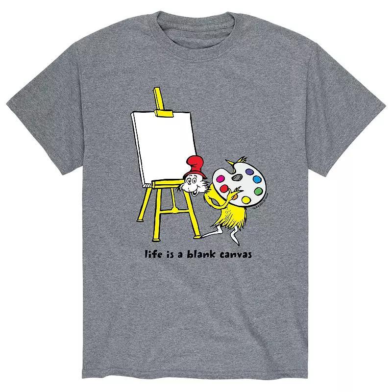 Mens Dr. Seuss Life Blank Canvas Tee Product Image