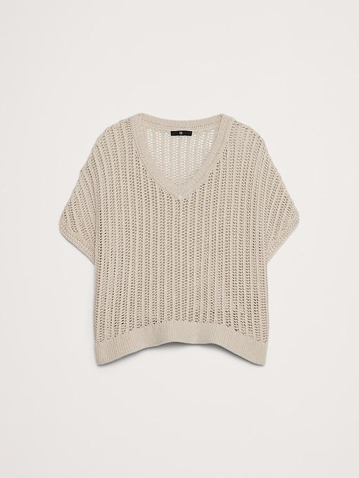 Oversized Cotton Dolman Sweater Top Product Image