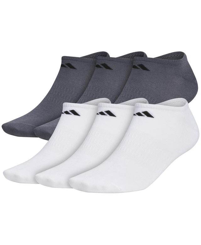 adidas Superlite No Show Socks 6-Pair Black) Men's No Show Socks Shoes Product Image