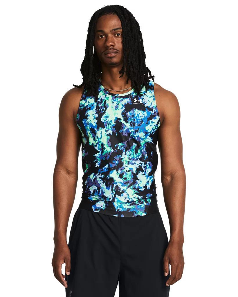 Men's HeatGear® Iso-Chill Printed Tank Product Image