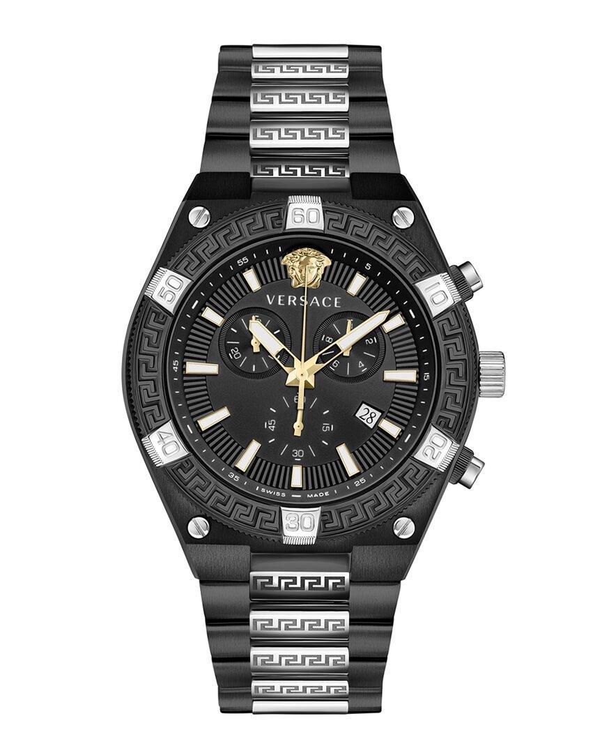 V-sporty Greca Bracelet Watch In Black Product Image