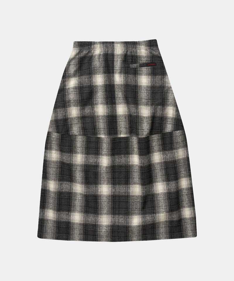 Wool Paneled Skirt Female Product Image