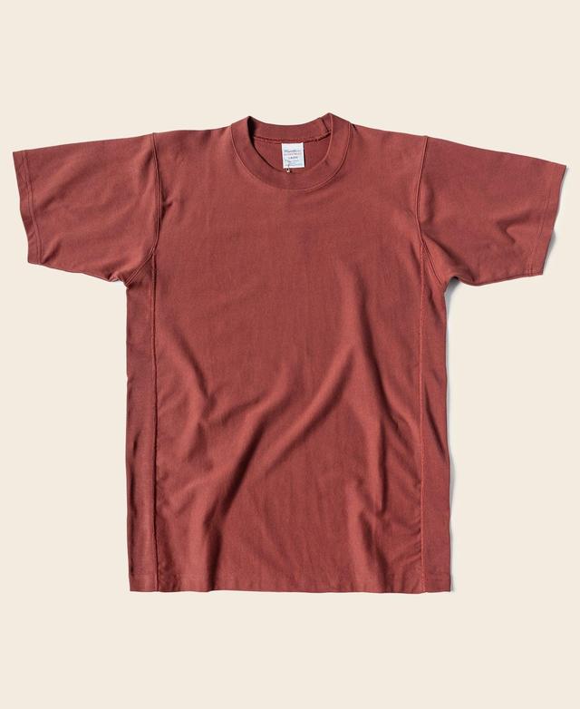 10.6 oz Reverse Weave T-Shirt - Red Product Image