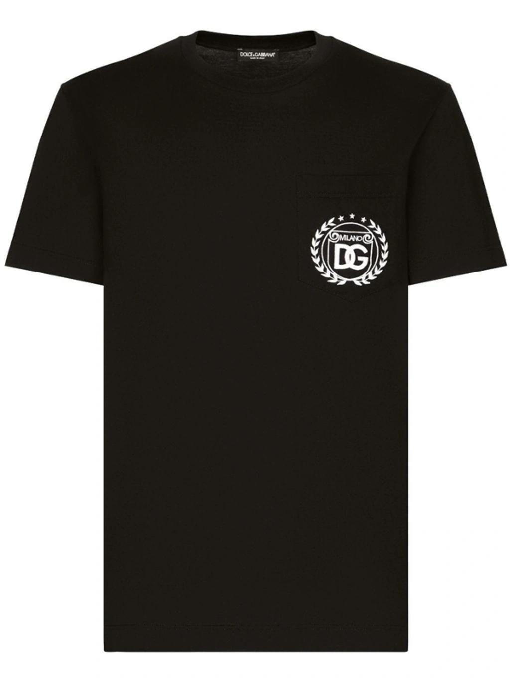 Cotton Logo T-shirt In Black Product Image