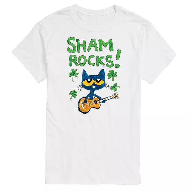 Mens Pete Cat Sham Rocks Tee Product Image