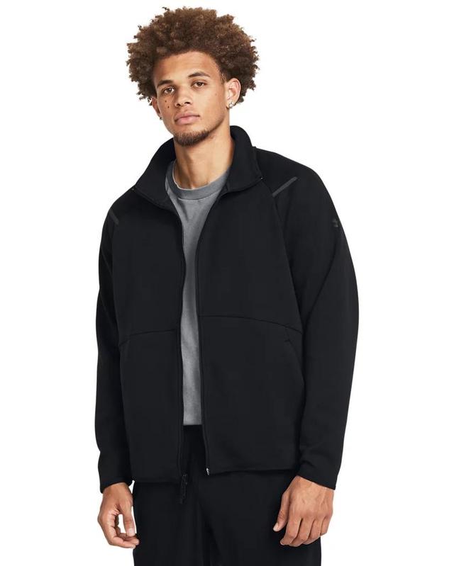 Mens UA Unstoppable Fleece Track Jacket Product Image