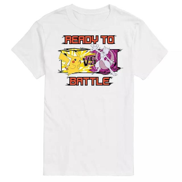 Mens Pokmon Pikachu Battle Tee Product Image