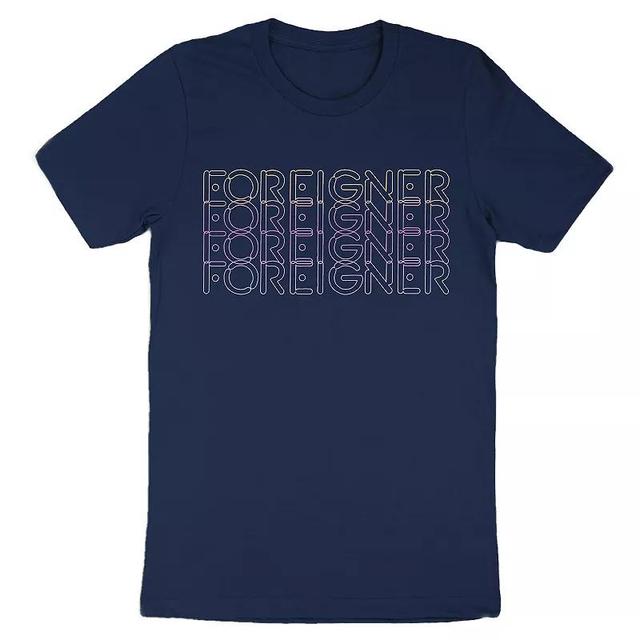 Mens Foreigner Overlap Logo Tee Product Image