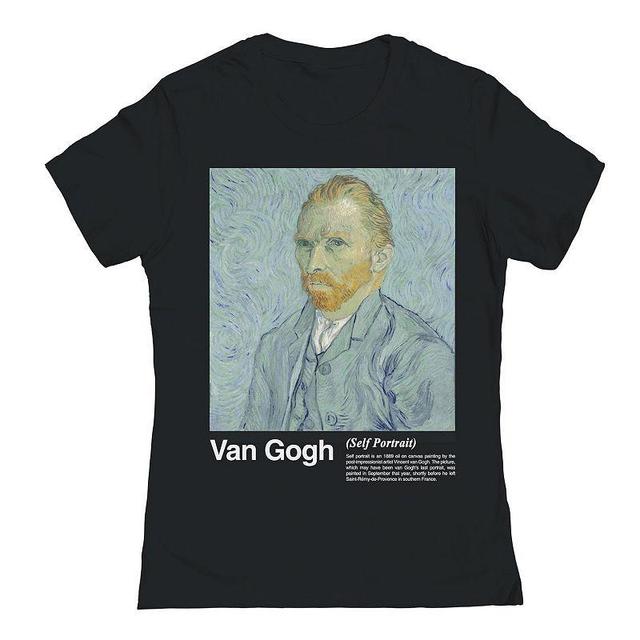 Juniors Van Gogh 2 Womens Graphic Tee, Girls Product Image