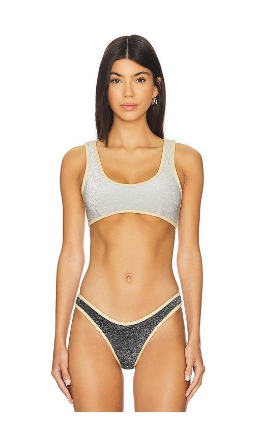 90's Duo Crop Bikini Top Product Image