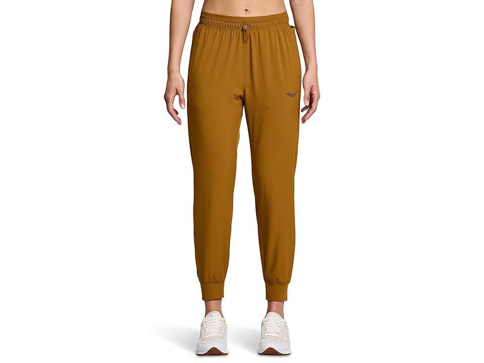 Saucony Boston Woven Pants (Black) Women's Clothing Product Image