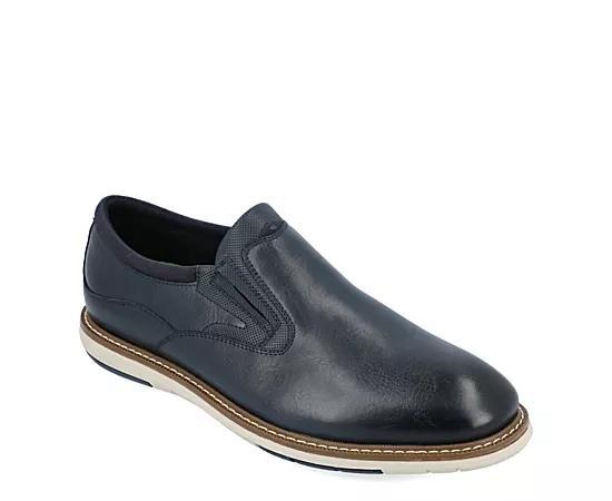 Vance Co. Willis Mens Slip-on Loafers Blue Product Image